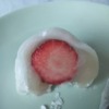 【銀座 甘楽】いちご大福と芋ようかん：どちらも甘さが自然でぱくぱくいける