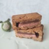 【PRESS BUTTER SAND】バターサンド〈贅沢いちご〉：全てに苺が主張している